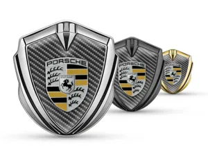 Porsche Badge Auto Custom Forza Disegno Adattabile